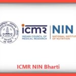 ICMR NIN Bharti